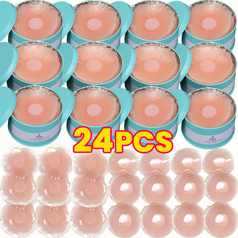 Silicone Bra Adhesive - 2026 Pétalos de silicona invisibles reutilizables