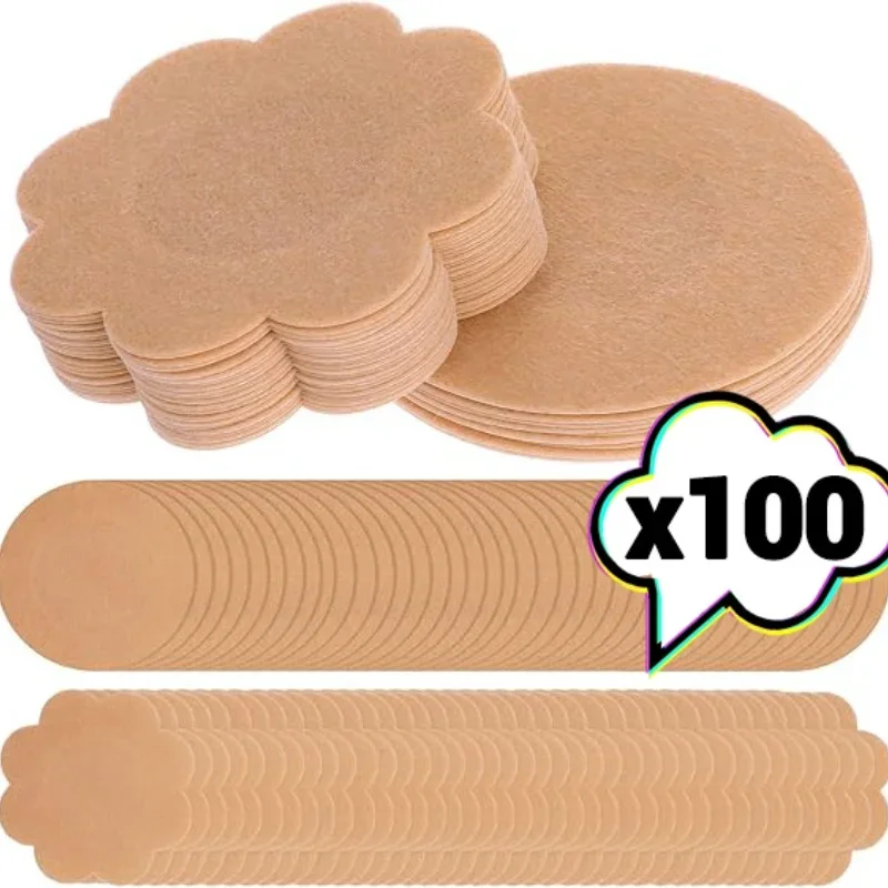 Silicone Bra Adhesive - 10/100 Uds cubierta de pezón para