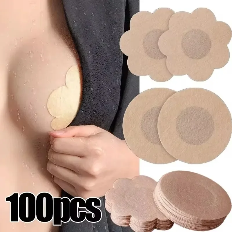 10/100 Uds cubierta de pezón p - Silicone Bra Adhesive reseña y precio