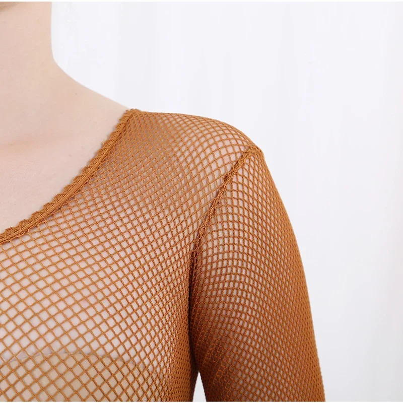 Monos de cuerpo completo para  - Bodystocking Fishnet reseña y precio